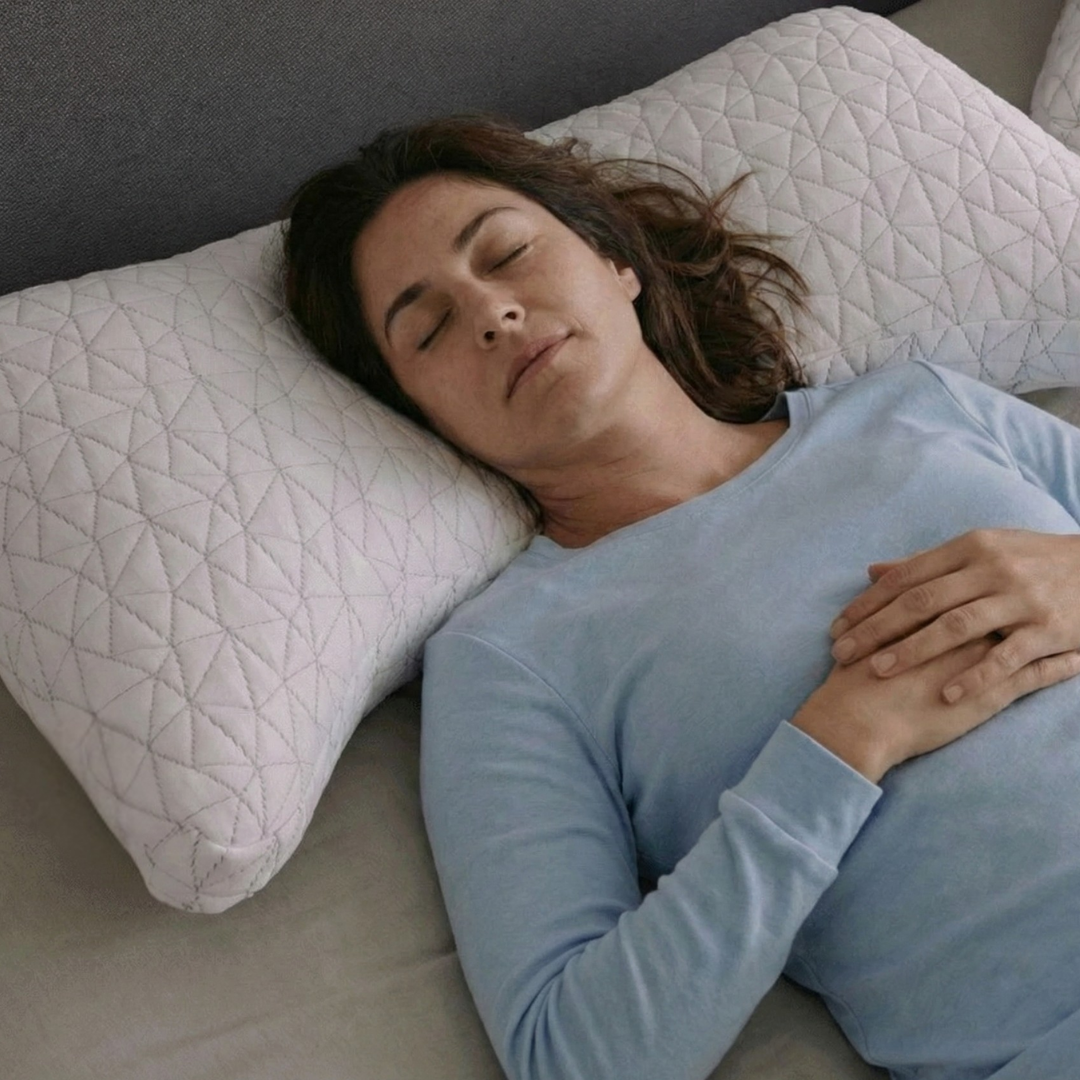 Adjustable Pillow for Side and Back Sleepers
